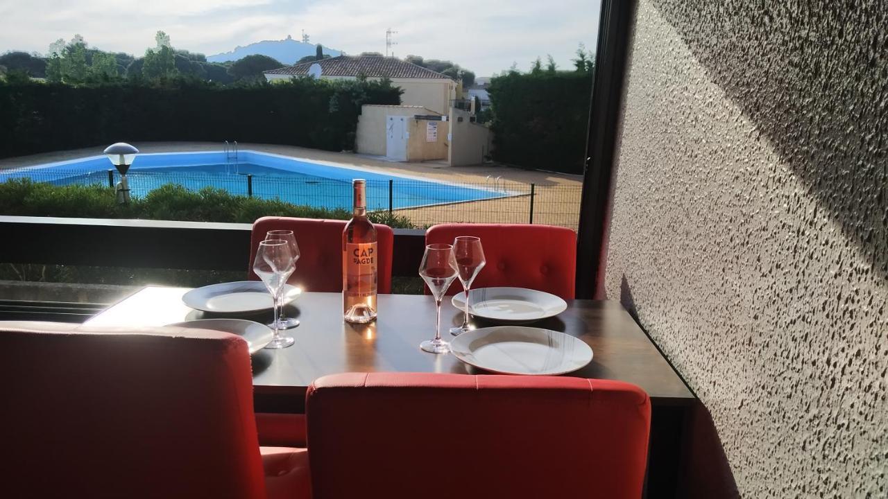 Le Venusia Du Cap - Clim, Stationnement, Menage Et Linge Fournis Apartment Agde Luaran gambar