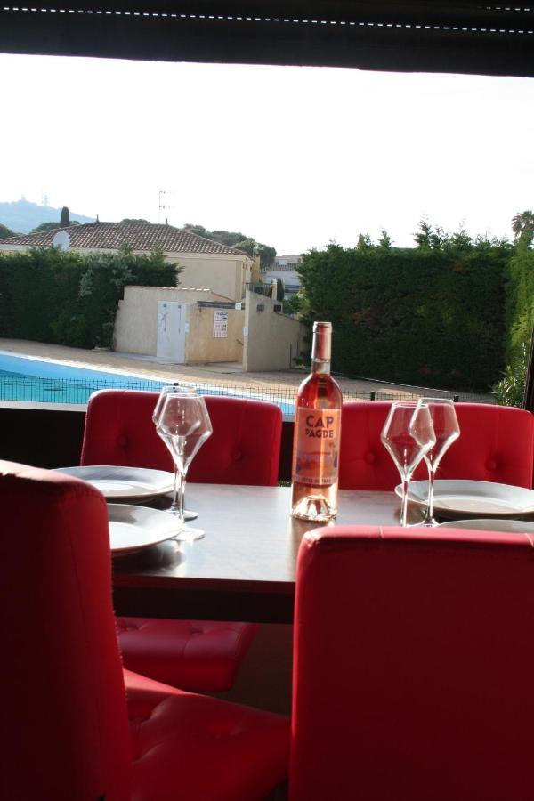 Le Venusia Du Cap - Clim, Stationnement, Menage Et Linge Fournis Apartment Agde Luaran gambar
